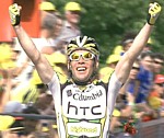 Mark Cavnedish wins the eleventh stage of the Tour de France 2009
